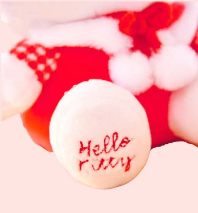 Cute Kitty Christmas Plush Toy, Holiday Gift for Kids