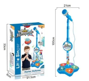 Kids Microphone with Stand, Singing & Learning Toy