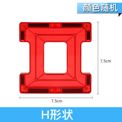 Magnetic Color Window Tiles Set for Kids&