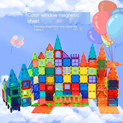 Magnetic Color Window Tiles Set for Kids&