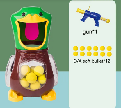 Air Pump Shooting Target Game with Soft Bullet Gun