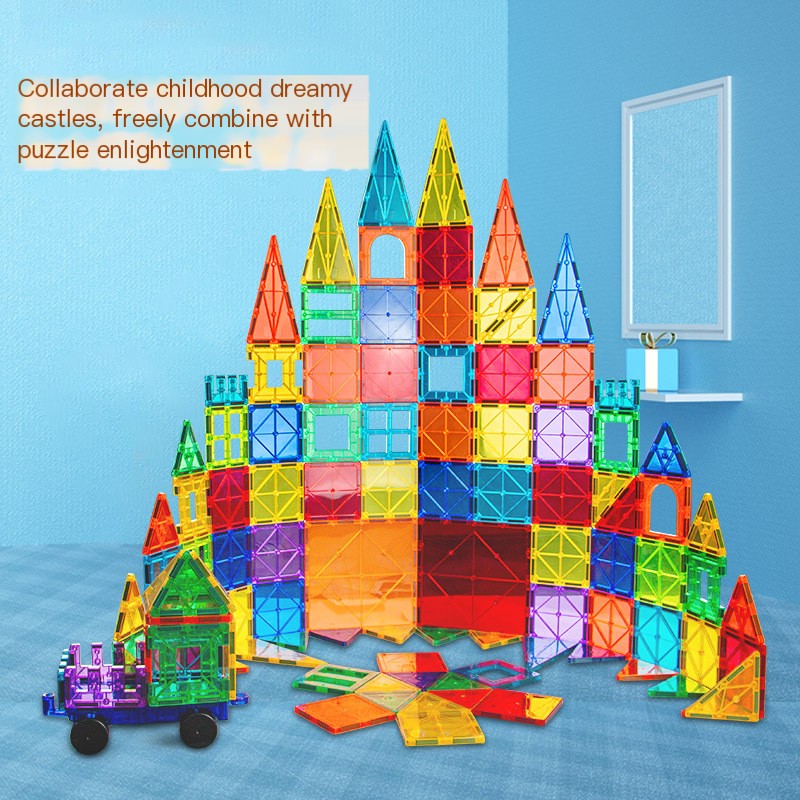 Magnetic Color Window Tiles Set for Kids&