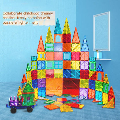 Magnetic Color Window Tiles Set for Kids&