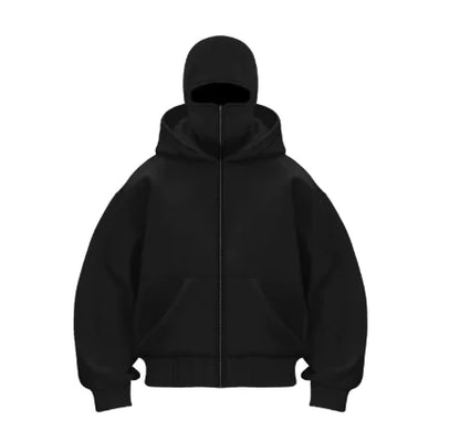 Fleece-Lined Double Hood Sweater, Warm &amp; Cozy Hoodie