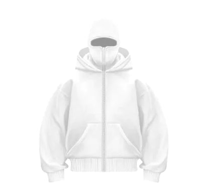 Fleece-Lined Double Hood Sweater, Warm &amp; Cozy Hoodie
