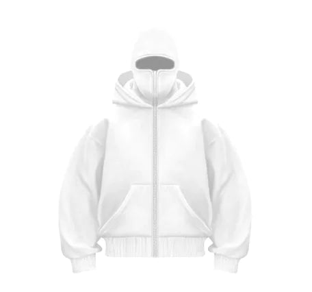 Fleece-Lined Double Hood Sweater, Warm &amp; Cozy Hoodie