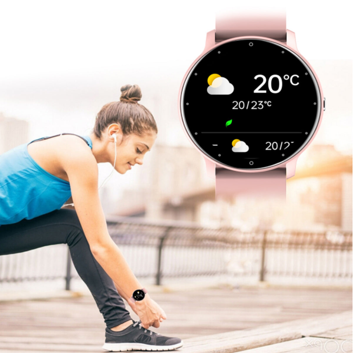 Duo Smartwatch Wellness And Activity Streamers