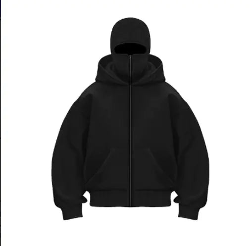 Fleece-Lined Double Hood Sweater, Warm &amp; Cozy Hoodie