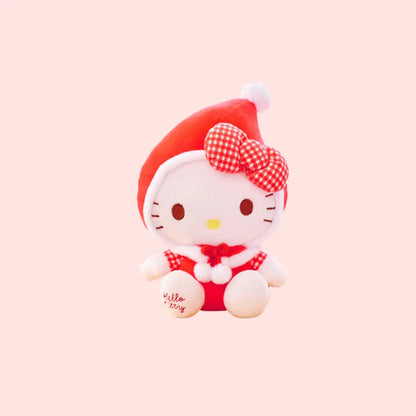 Cute Kitty Christmas Plush Toy, Holiday Gift for Kids